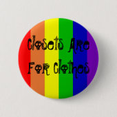Gay Pride Button (Vorderseite)