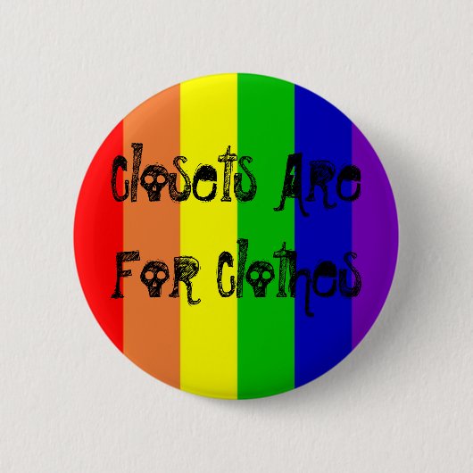 Gay Pride Button (Vorderseite)