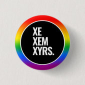 Gay Pride Button (Vorderseite)