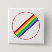 Gay Pride-Button Button (Vorderseite)