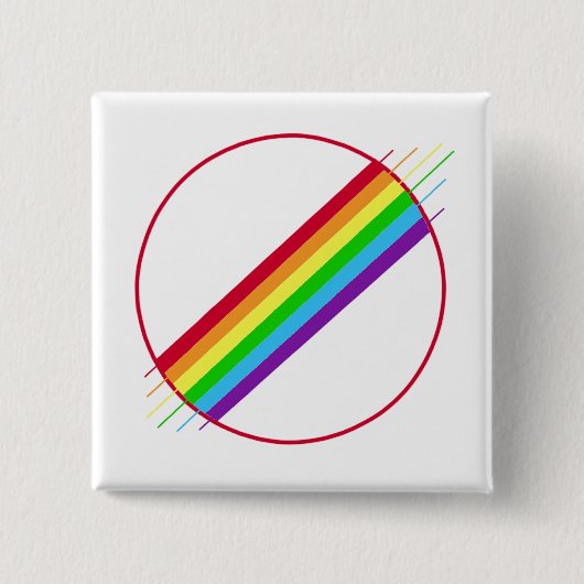 Gay Pride-Button Button (Vorderseite)