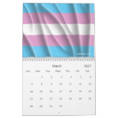 Gay Pride CALENDAR / PRIDE FLAGS Kalender (Mär 2027)