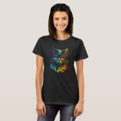 Gay Pride Cat Animal  Pride Month LGBT Cute Equali T-Shirt (Vorne ganz)