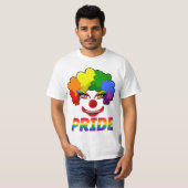 Gay Pride Clown Men's Basic T - Shirt (Vorne ganz)