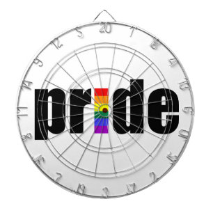 Gay Pride Dartscheibe