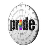 Gay Pride Dartscheibe (Vorderseite rechts)