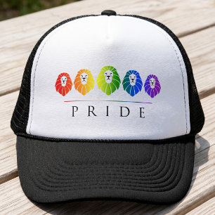 Gay Pride der Löwen - LGBT Truckerkappe