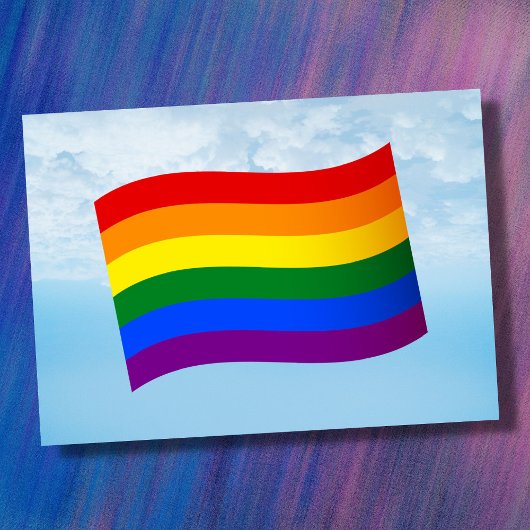 Gay Pride der Regenbogenflagge LGBT LGBTQ Liebe is Karte