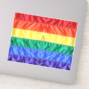 Gay Pride der Regenbogenflagge LGBTQ LGBT Liebe is Aufkleber