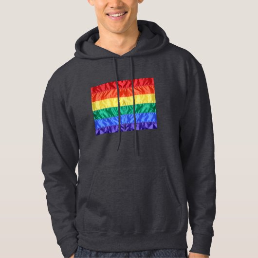 Gay Pride der Regenbogenflagge LGBTQ LGBT Liebe is Hoodie (Vorderseite)