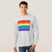 Gay Pride der Regenbogenflagge LGBTQ LGBT Liebe is T-Shirt (Vorne ganz)