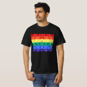 Gay Pride der Regenbogenflagge LGBTQ LGBT Liebe is T-Shirt (Vorne ganz)