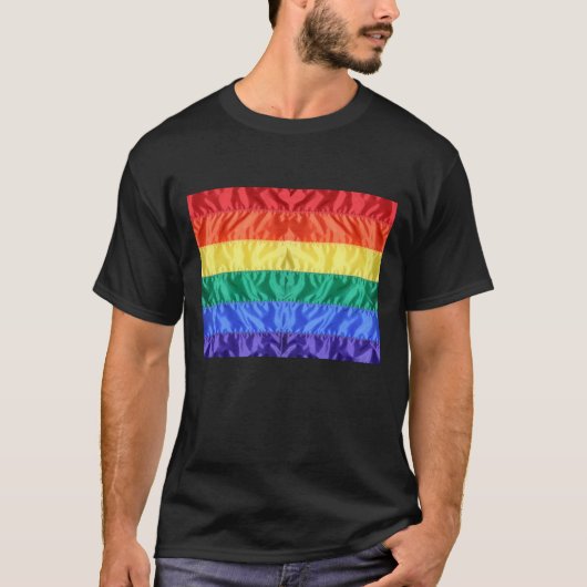 Gay Pride der Regenbogenflagge LGBTQ LGBT Liebe is T-Shirt (Vorderseite)