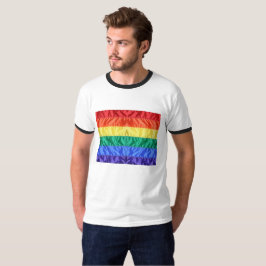 Gay Pride der Regenbogenflagge LGBTQ LGBT Liebe is T-Shirt