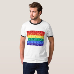 Gay Pride der Regenbogenflagge LGBTQ LGBT Liebe is T-Shirt