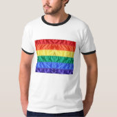 Gay Pride der Regenbogenflagge LGBTQ LGBT Liebe is T-Shirt (Vorderseite)