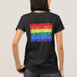 Gay Pride der Regenbogenflagge LGBTQ LGBT Liebe is T-Shirt