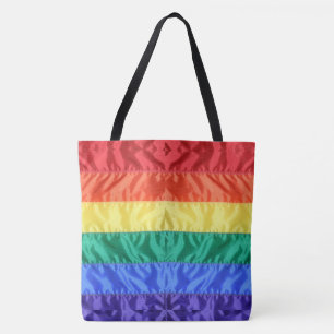Gay Pride der Regenbogenflagge LGBTQ LGBT Liebe is Tasche