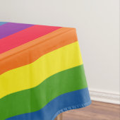Gay Pride der Regenbogenflagge Tischdecke (Beispiel)
