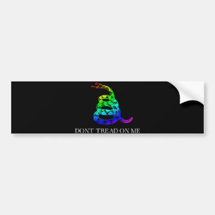 Gay Pride Dont Tree on Me Autoaufkleber