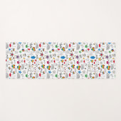 Gay Pride-Doodle-Muster Yogamatte (Vorderseite (Horizontal))