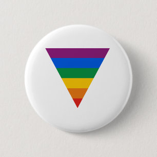 Gay Pride-Dreieck Button