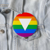 Gay Pride-Dreieck-Design Button (Beispiel)