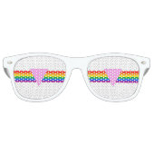 Gay Pride-Dreieck-Design Sonnenbrille (Vorderseite)