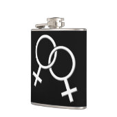 Gay Pride Drink Flask Same Sex Liebe Flaschen Gesc Flachmann (Links)
