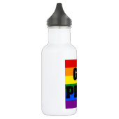 Gay Pride Edelstahlflasche (Links)