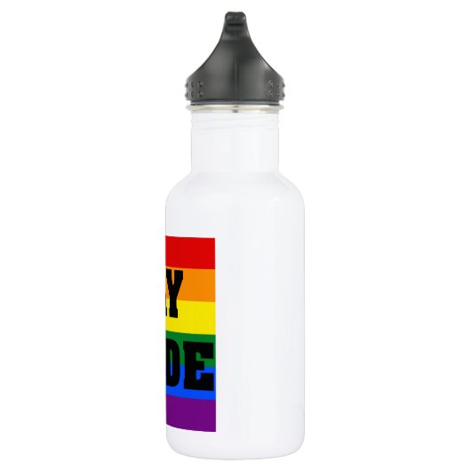 Gay Pride Edelstahlflasche (Rechts)