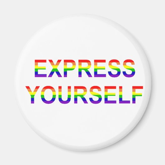 Gay Pride - Express Magnet (Vorne)