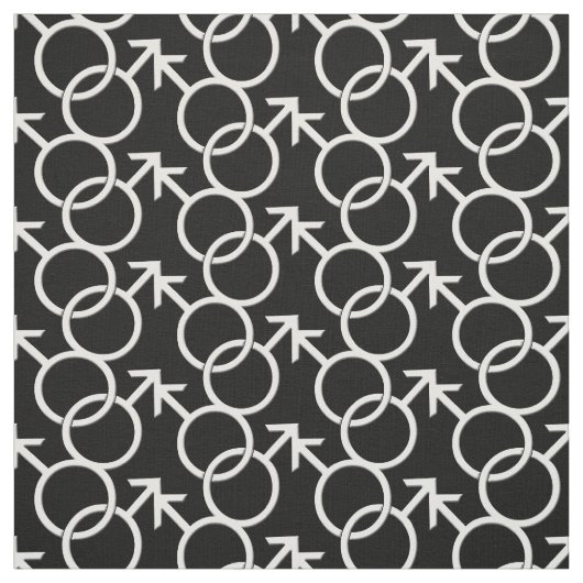 Gay Pride Fabric Man Liebe Same-Sex-Stoff Stoff (Muster)