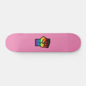 Gay Pride Faust Skateboard (Horizontal)
