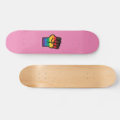 Gay Pride Faust Skateboard (Horizontal)