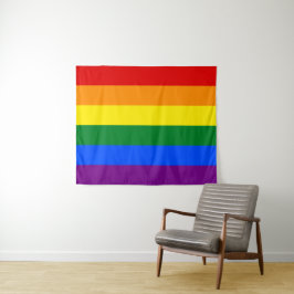 Gay Pride-Flag 50 x 60 Wandteppich