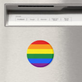 Gay Pride-Flag-Design Magnet (In Situ (Geschirrspüler))