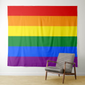 Gay Pride-Flag Extra große LGBT Wandteppich (Beispiel (Horizontal))