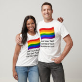 Gay Pride-Flag für LGBT-Regenbogenfahne Benutzerde T-Shirt (Unisex)