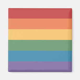 Gay Pride-Flag gepflegt Magnet