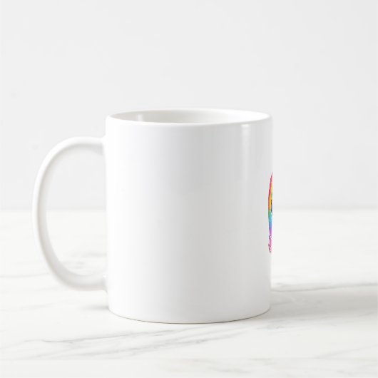 Gay Pride Flag Gordon Setter Dog Lover Rainbow Pri Kaffeetasse (Links)