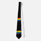 Gay Pride-Flag Krawatte (Vorderseite)