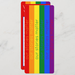 Gay Pride Flag LGBT Rainbow Lesezeichen