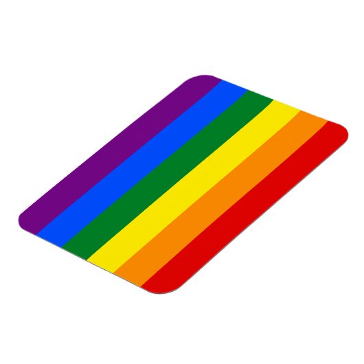 Gay Pride-Flag Magnet (Linke Seite)