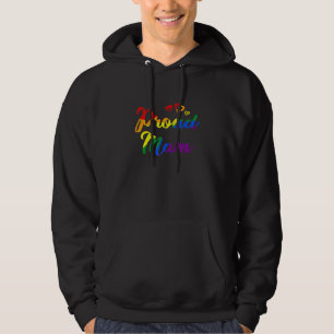 Gay Pride-Flag-Mama für die Proud-Mam-Software Tra Hoodie