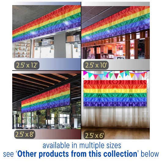 Gay Pride Flag Quee klassische Retro-Regenbogenstr Banner