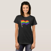 Gay Pride Flag Subtile Gay Pride T-Shirt (Vorne ganz)