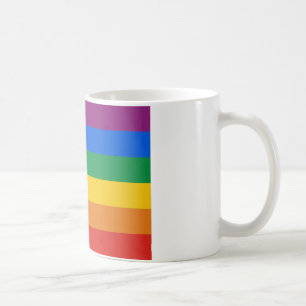 Gay Pride-Flagge Kaffeetasse