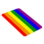 Gay Pride-Flagge / Regenbogenflagge Magnet (Rechte Seite)
