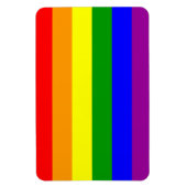 Gay Pride-Flagge / Regenbogenflagge Magnet (Vertikal)